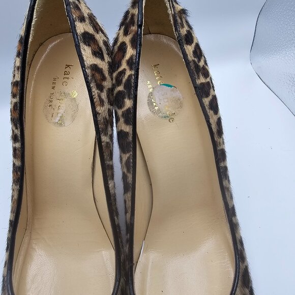 Kate Spade Leopard Print Pointed Flats – Size 8 - Picture 5 of 6